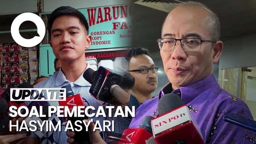 Kaesang soal Pemecatan Hasyim Asyari: Saya Rasa Itu yang Terbaik