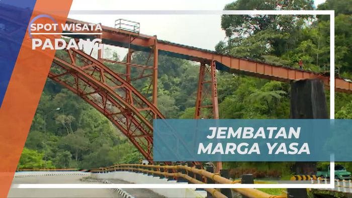 Berkunjung ke Jembatan Marga Yasa yang Menarik Perhatian, Padang