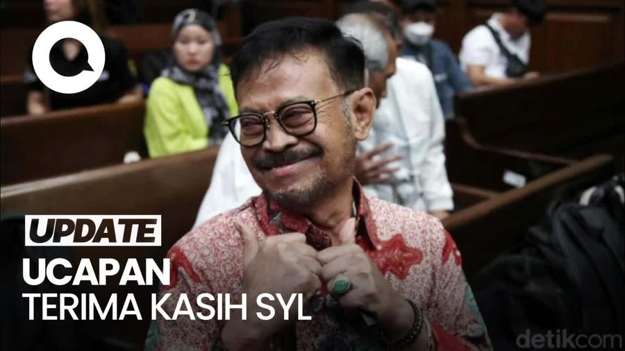 SYL Ucapkan Terima Kasih ke Jokowi-Maruf hingga Surya Paloh