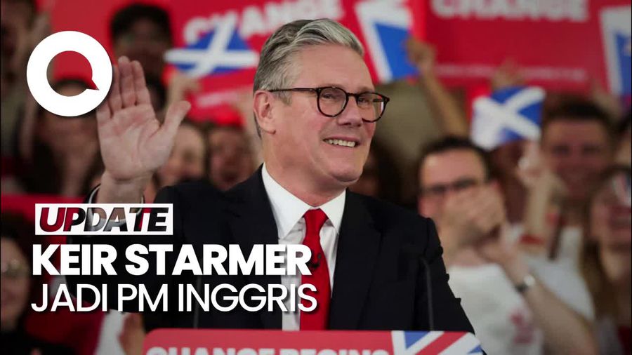 Rishi Sunak Ucapkan Selamat ke PM Baru Inggris Keir Starmer