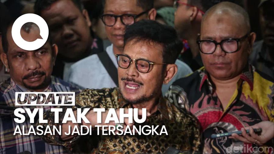 SYL: Saya Terus Bertanya-Tanya Mengapa Saya Jadi Tersangka?