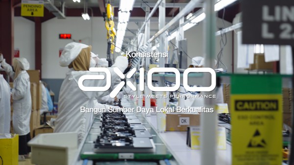 Axioo Produk Lokal Terbaik dengan Tekad Cerdaskan Bangsa