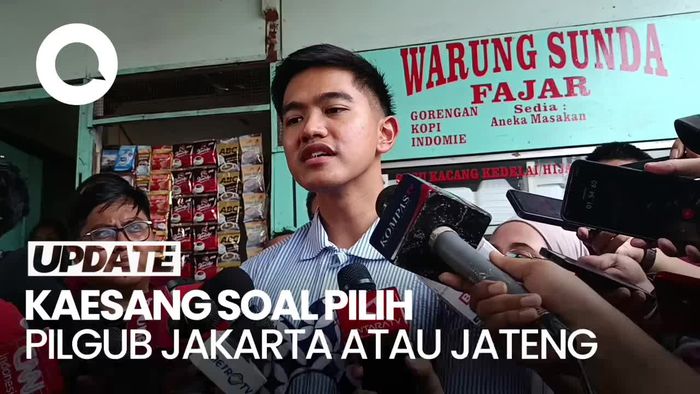 Kaesang soal Maju Pilgub Jakarta atau Jateng: Tunggu Kejutannya Agustus