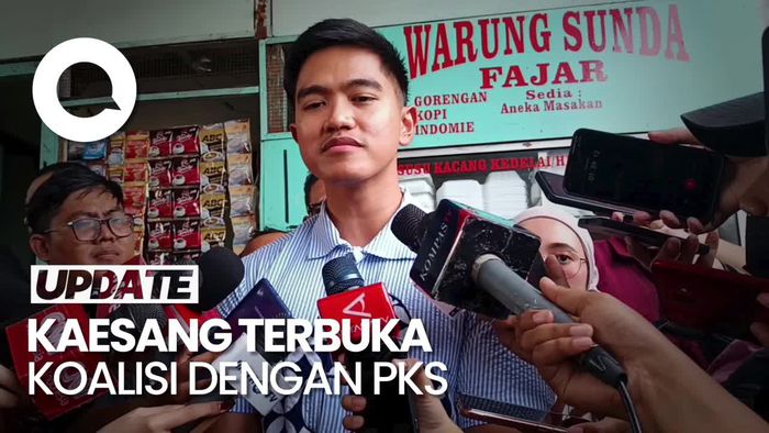 Kaesang Terbuka Koalisi dengan PKS: Kalau Mereka Menutup Ya Nggak Papa