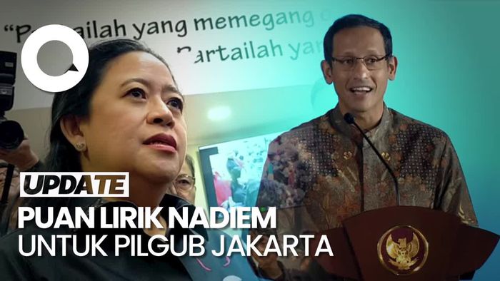 Puan Lirik Nadiem Makarim Maju di Pilgub Jakarta