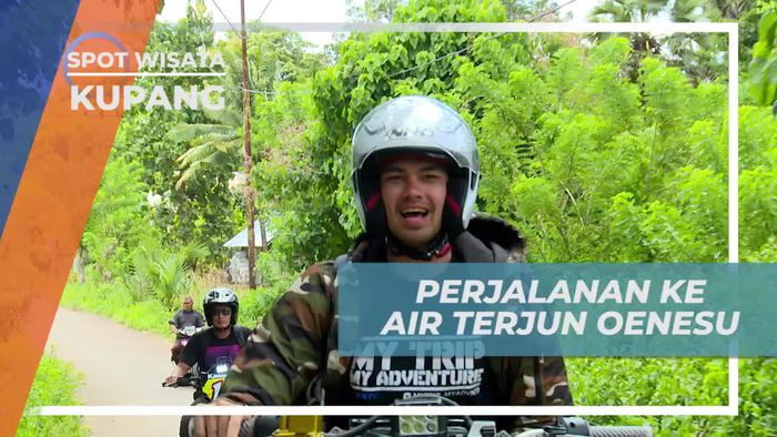 Perjalanan Menuju Air Terjun Oenesu Kupang