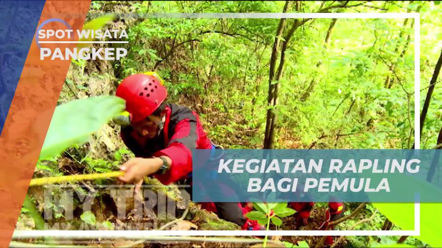 Persiapan Rappeling Menuju Goa Kalibong Aloa Pangkep 
