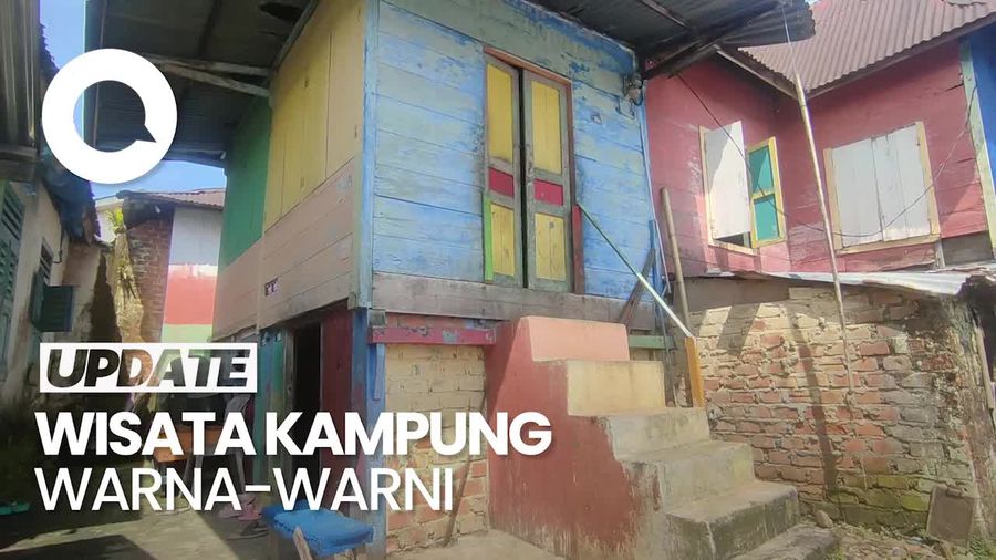 Berkunjung ke Kampung Warna-warni Lubuklinggau yang Dulunya Sarang Kriminal
