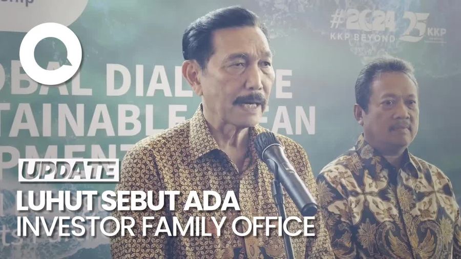 Luhut Sebut Ada Keluarga Kaya dari Luar Negeri Daftar Family Office
