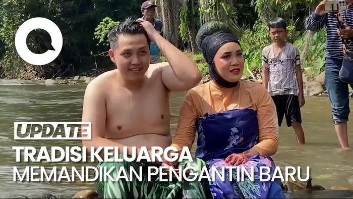 Mandi Kasai, Tradisi Pengantin Baru Mandi di Sungai