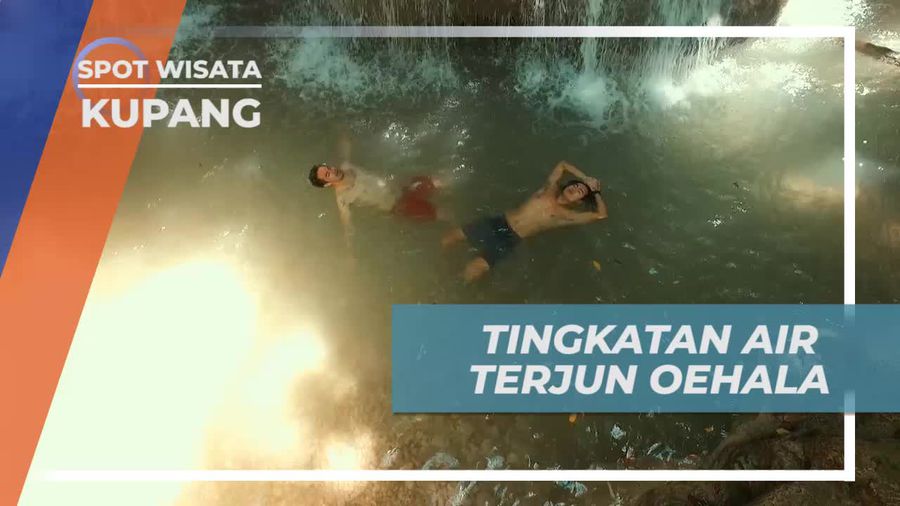 Menelusuri Tingkatan Air Terjun Oehala Kupang 