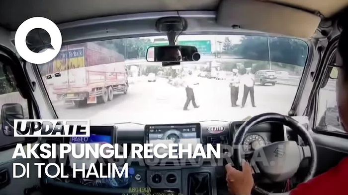 Viral Pungli Recehan di Tol Halim, Dirlantas Minta Maaf-Tindak Anggota