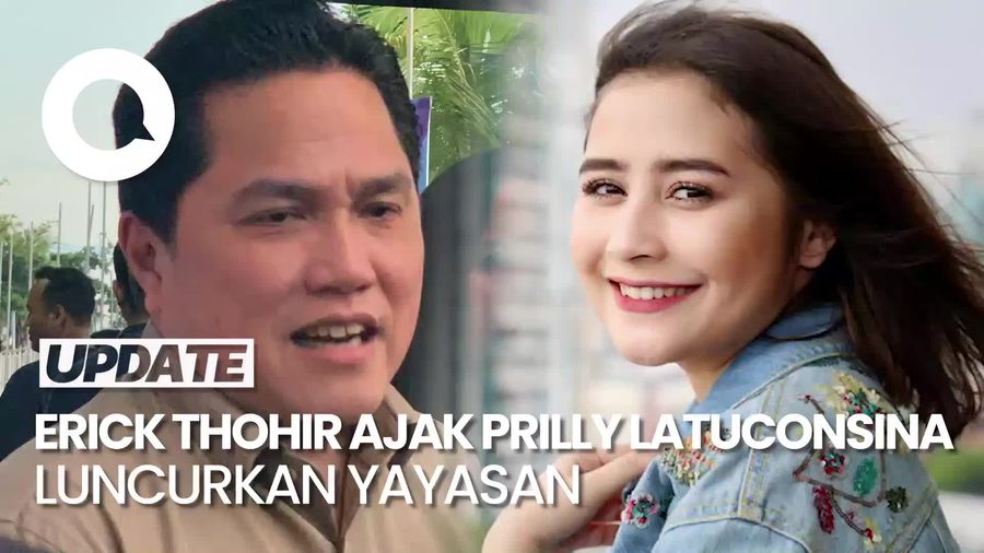 Prilly Latuconsina Ditunjuk Erick Thohir Sebagai Pengurus Yayasan BUMN