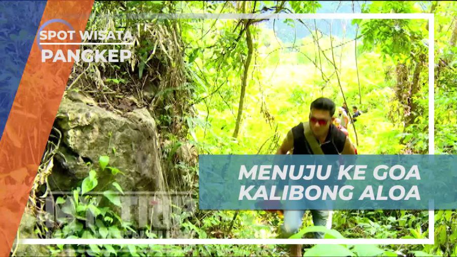 Perjalanan Menuju Goa Kalibong Aloa Pangkep