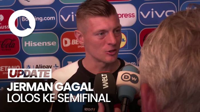 Gagal Bawa Jerman ke Semifinal Euro, Toni Kroos: Kami Pulang dengan Bangga