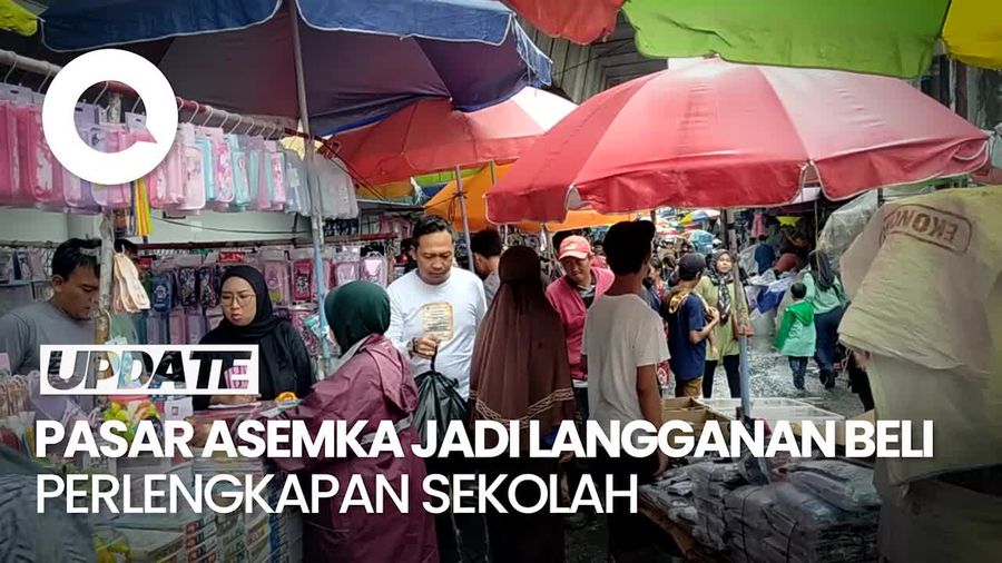 Alasan Warga Tangerang Beli Perlengkapan Sekolah di Pasar Asemka: Murah!