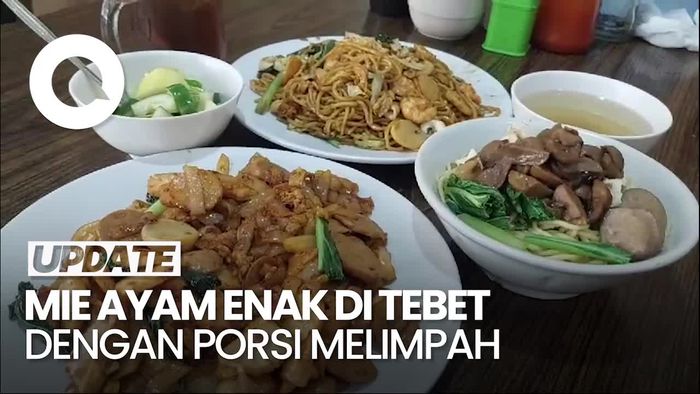 Mie Ayam Porsi Jumbo di Tebet yang Jadi Langganan Artis