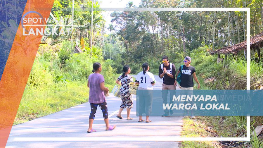 Melanjutkan Petualangan Bareng Ibu-ibu Lokal Menuju Kolam Abadi, Langkat