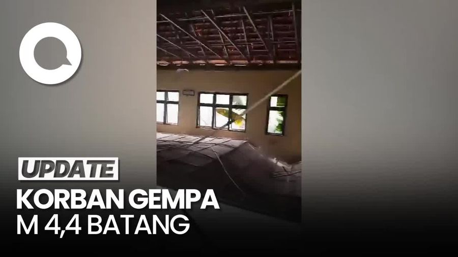 BPBD Sebut Ada 4 Korban Luka Imbas Gempa M 4,4 Batang