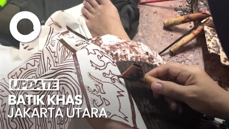 Keunikan Batik Marunda yang Dibuat Para Ibu Rumah Tangga