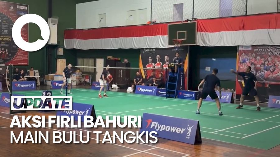 Viral Firli Bahuri Main Bulu Tangkis Bareng The Minions