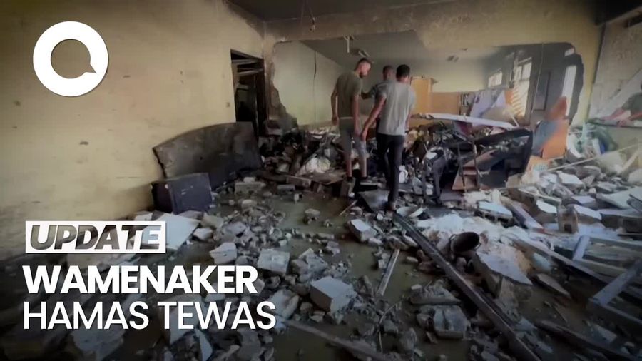Wakil Menteri Hamas Tewas Dalam Serangan Israel di Gaza Barat