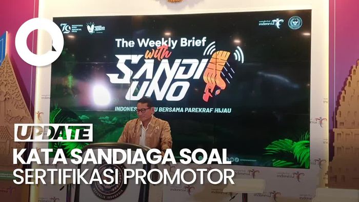 Kata Menparekraf Terkait Sertifikasi Promotor, Sudah Sejauh Mana?