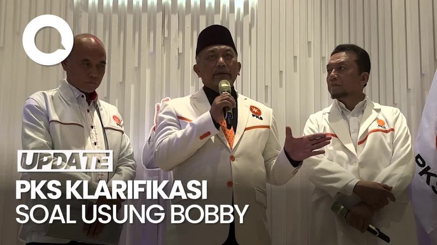 Klarifikasi PKS soal Kabar Usung Bobby di Pilgub Sumut