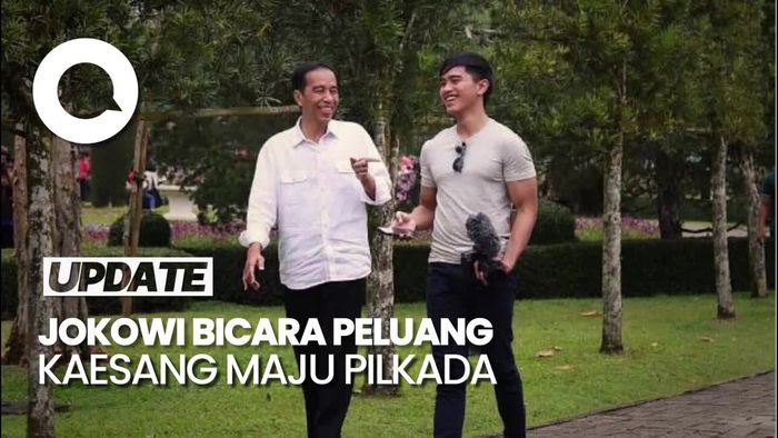 Kaesang Berpeluang Maju Pilkada, Jokowi: Tugas Orang Tua Hanya Mendoakan