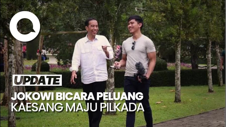 Kaesang Berpeluang Maju Pilkada, Jokowi: Tugas Orang Tua Hanya Mendoakan