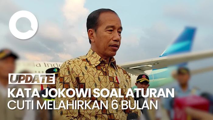 Jokowi soal Aturan Cuti Melahirkan 6 Bulan: Hargai Perempuan