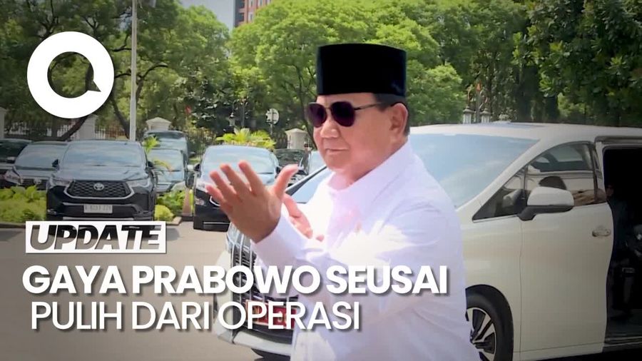 Saat Prabowo Pamer Silat dan Lari-lari Kecil di Istana
