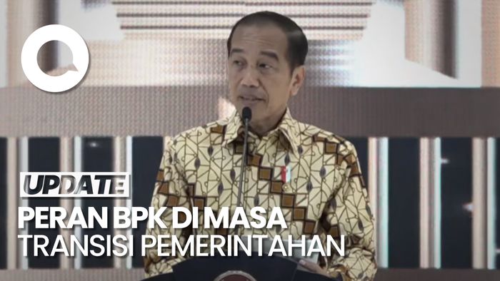 Jokowi Harap Dukungan BPK di Masa Peralihan Pemerintahan Baru