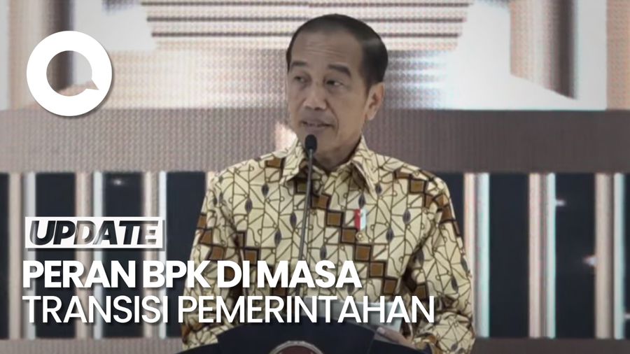 Jokowi Harap Dukungan BPK di Masa Peralihan Pemerintahan Baru