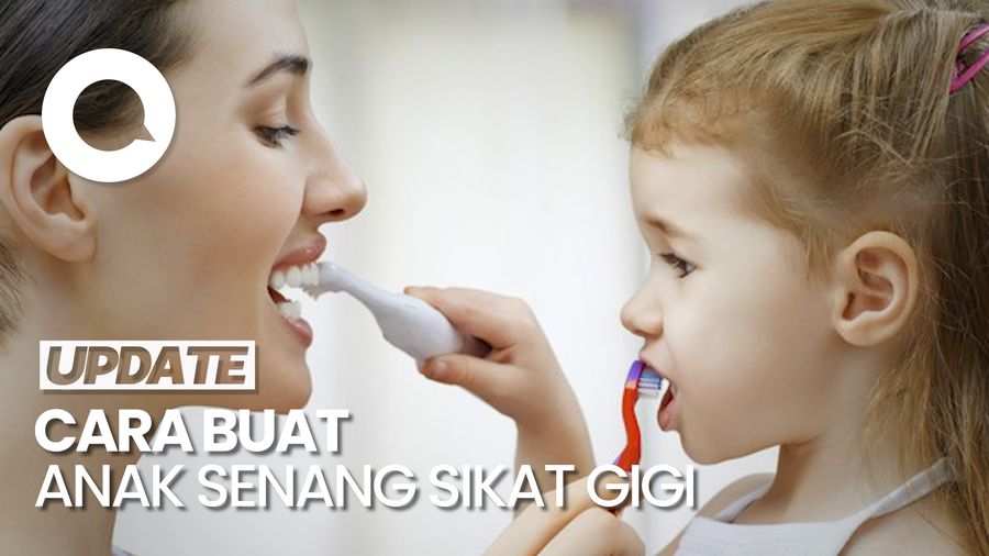 Tips Agar Anak Rajin Sikat Gigi