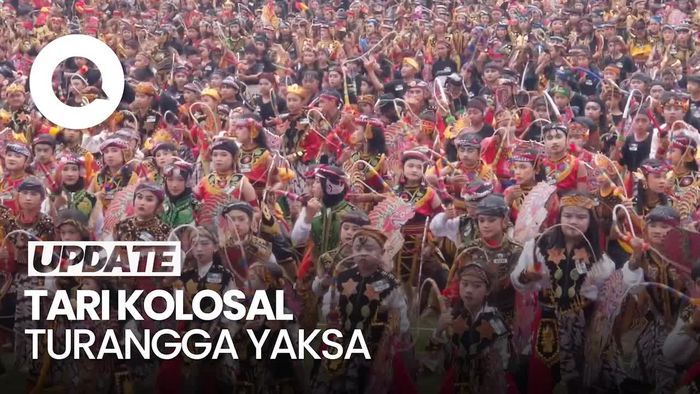 2.708 Penari Turangga Yaksa dari Kecamatan Pecahkan Rekor MURI