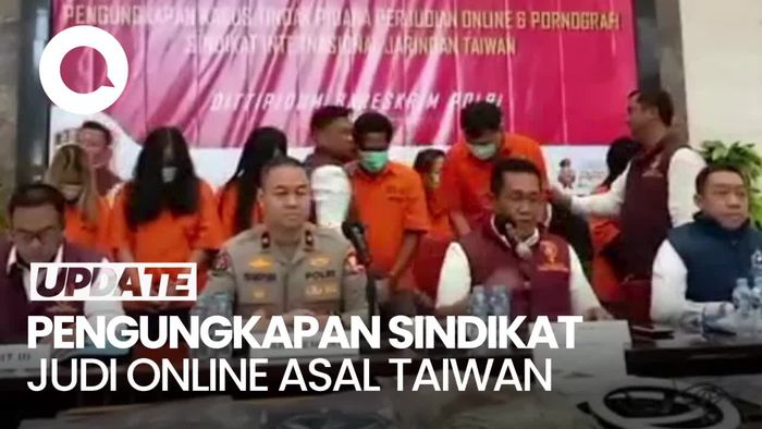 Polri Bongkar Sindikat Judi Online Asal Taiwan, Perputaran Uang Rp 500 M