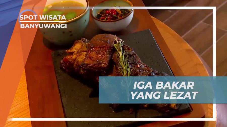 Santap Gurih Iga Bakar Lezat di Penginapan Banyuwangi