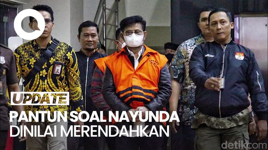 Kuasa Hukum SYL Soroti Pantun Jaksa KPK: Terlalu Tendensius