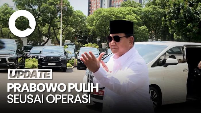 Gaya Silat-Lari Kecil Prabowo, Kala Pamer Pulih Pascaoperasi