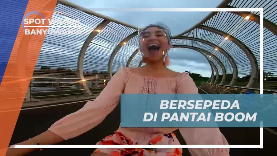 Bersepeda Menyusuri Keindahan Pantai Boom Banyuwangi