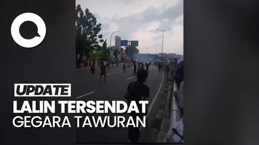Tawuran di Bassura Jaktim Pecah, Warga Perang Petasan
