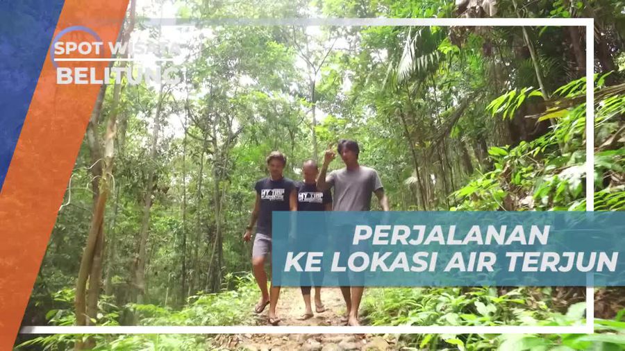 Perjalanan Membelah Alam Belitung Menuju Air Terjun Gurok Berave