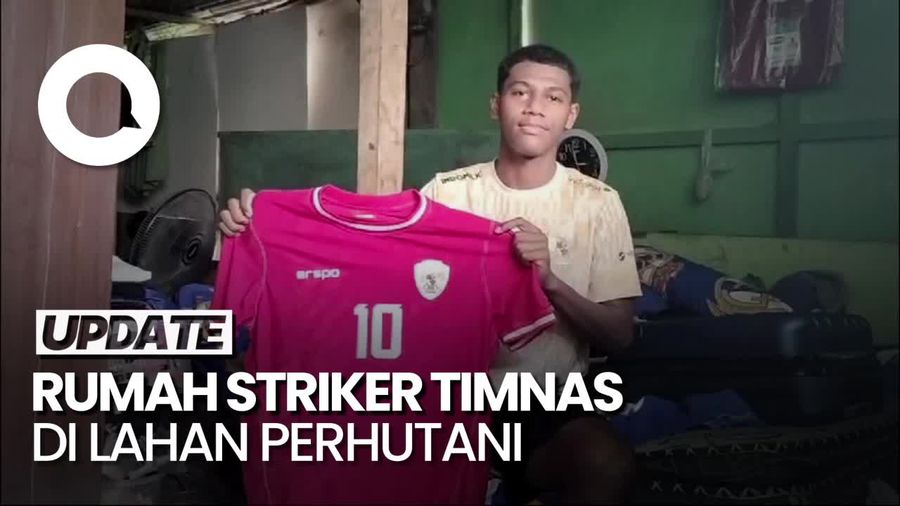 Rumah Striker Timnas Indonesia U-16 Fadly Alberto: Beralas Tanah, Beratap Seng