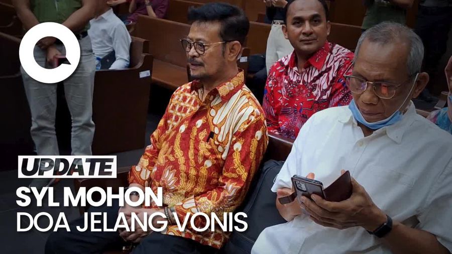 SYL Bakal Jalani Vonis 11 Juli 2024: Mohon Doanya