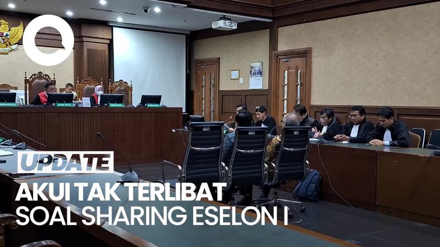 Eks Anak Buah SYL Keukeuh Hanya Jalankan Perintah soal Sharing Eselon I
