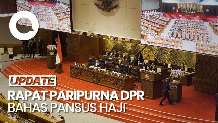 DPR Gelar Rapat Paripurna Hari Ini, Tetapkan Pembentukan Pansus Haji