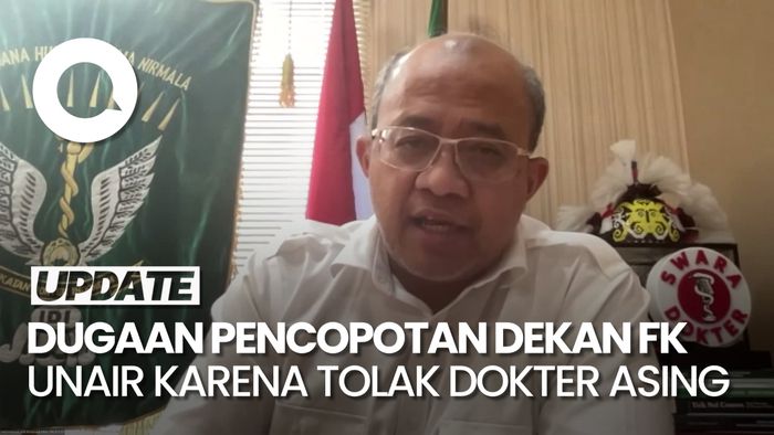 IDI Minta Klarifikasi Unair Terkait Pencopotan Dekan FK