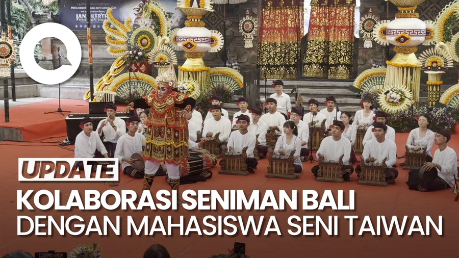 Penampilan Mahasiswa Taiwan Tampil di Pesta Kesenian Bali 2024