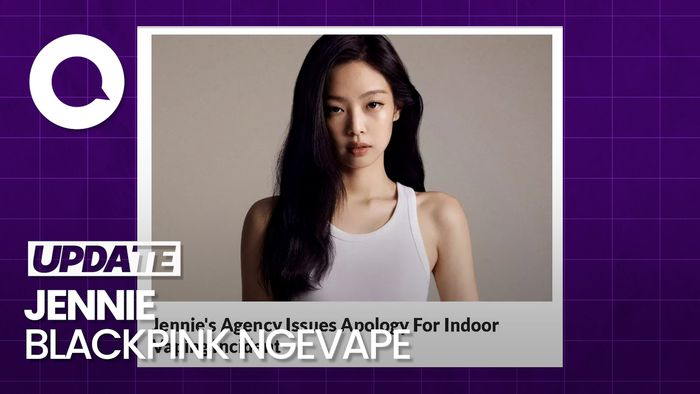Sesal Jennie BLACKPINK Ngevape di Dalam Ruangan